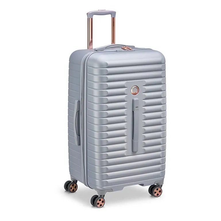 Delsey Paris Cruise 3.0 Trunk 26 Inch Hardside LIGHTWEIGHT Checked Spinner Luggage