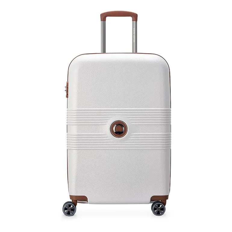 Delsey Paris Flanerie 24 Inch Hardside Checked Spinner Luggage