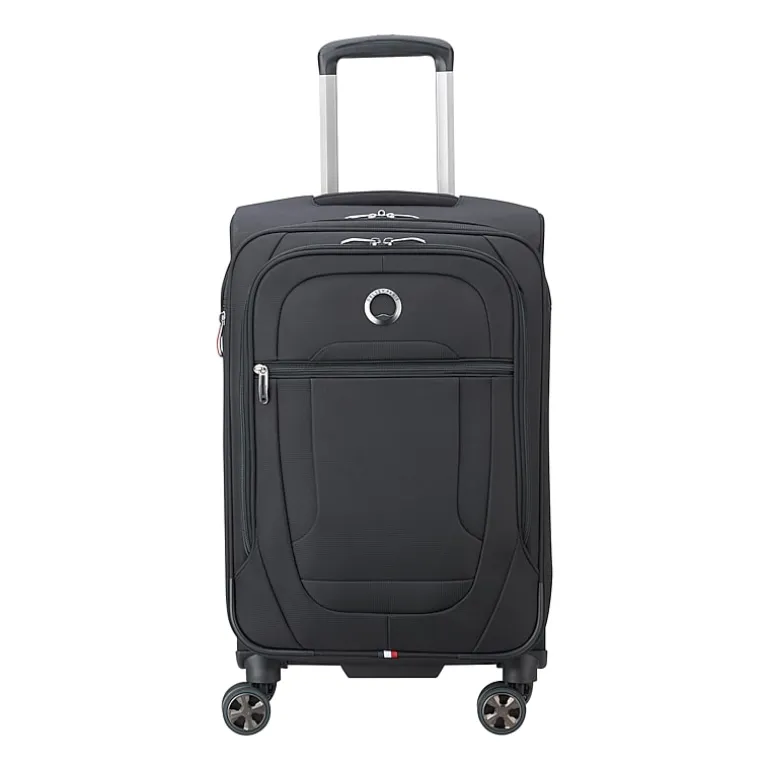 Delsey Paris Helium Dlx 20 Inch Softside Expandable Carry-On Spinner Luggage