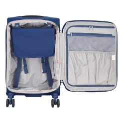 Delsey Paris Helium Dlx 20 Inch Softside Expandable Carry-On Spinner Luggage