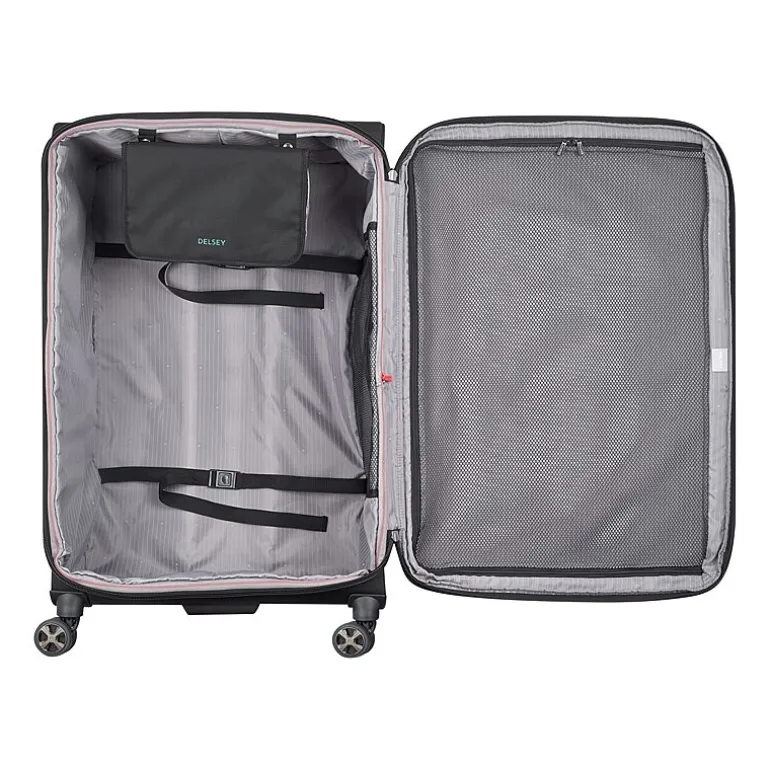 Delsey Paris Helium Dlx 29 Inch Softside Expandable Checked Spinner Luggage