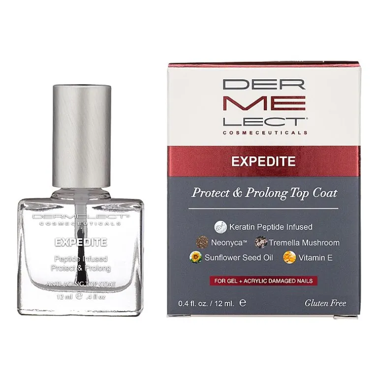 Dermelect Expedite Protect & Prolong Top Coat Nail Treatment