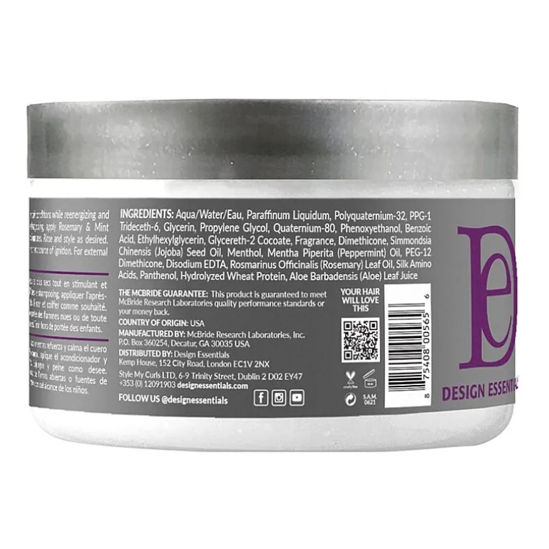 Design Essentials Rosemary And Mint Stimulating Super Moisturizing Conditioner 11 oz.