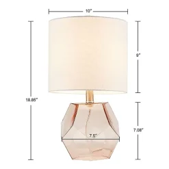 510 Design Bella Geometric Glass Table Lamp