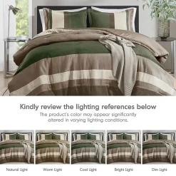 510 Design Boulder Pieced Faux Suede Midweight Comforter Set