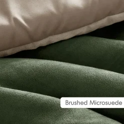 510 Design Boulder Pieced Faux Suede Midweight Comforter Set