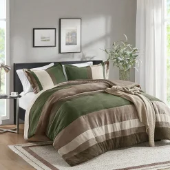 510 Design Boulder Pieced Faux Suede Midweight Comforter Set