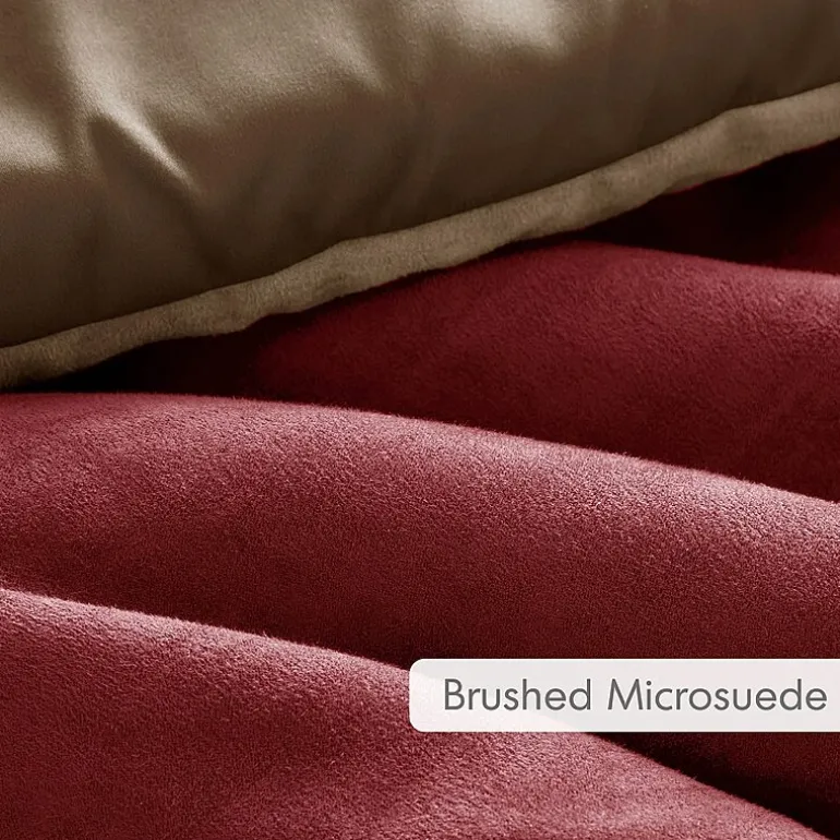 510 Design Boulder Pieced Faux Suede Midweight Comforter Set