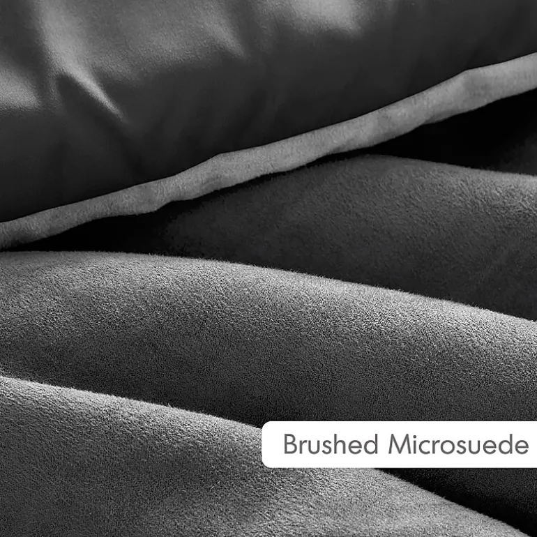 510 Design Boulder Pieced Faux Suede Midweight Comforter Set