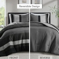 510 Design Boulder Pieced Faux Suede Midweight Comforter Set