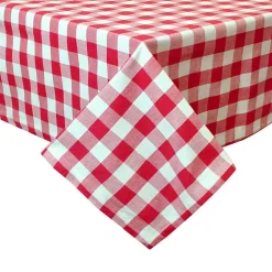 Design Imporrt Checkers Tablecloth