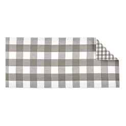 Design Imports Gingham Buffalo Check Table Runner