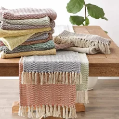 Design Imports Handloom Chevron Table Runners