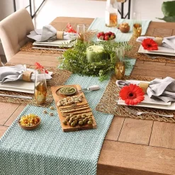 Design Imports Handloom Chevron Table Runners