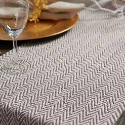 Design Imports Handloom Chevron Table Runners