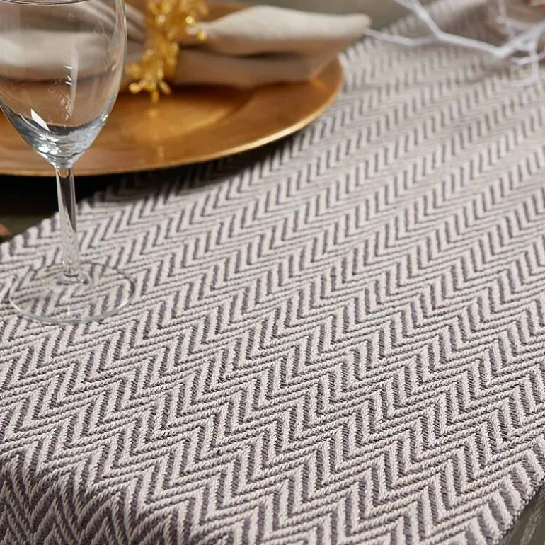 Design Imports Handloom Chevron Table Runners