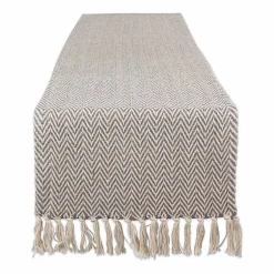 Design Imports Handloom Chevron Table Runners
