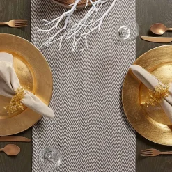 Design Imports Handloom Chevron Table Runners