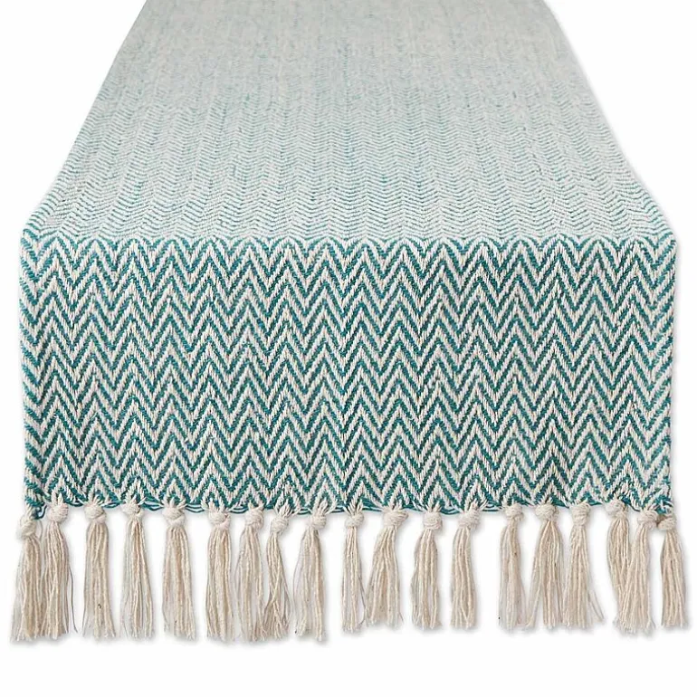 Design Imports Handloom Chevron Table Runners