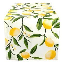 Design Imports Lemon Bliss Print Runner