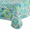 Design Imports Spanish Tile Vinyl Tablecloths