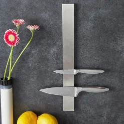 Design Imports Stainless Steel Deluxe Magnetic Knife Bar