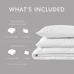 510 Design Porter Soft Wash Pleated Midweight Comforter Set