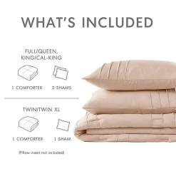 510 Design Porter Soft Wash Pleated Midweight Comforter Set