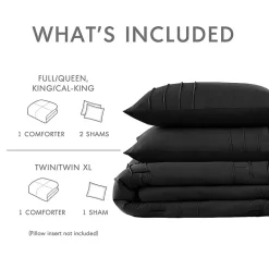 510 Design Porter Soft Wash Pleated Midweight Comforter Set