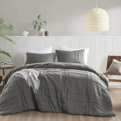 510 Design Porter Soft Wash Pleated Midweight Comforter Set