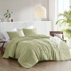 510 Design Porter Soft Wash Pleated Midweight Comforter Set