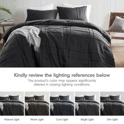 510 Design Porter Soft Wash Pleated Midweight Comforter Set
