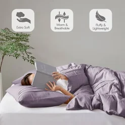 510 Design Porter Soft Wash Pleated Midweight Comforter Set