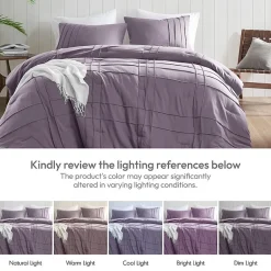 510 Design Porter Soft Wash Pleated Midweight Comforter Set