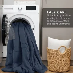 510 Design Porter Soft Wash Pleated Midweight Comforter Set
