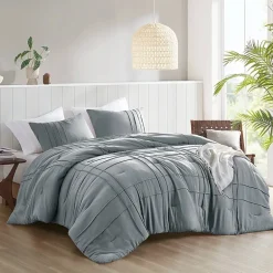 510 Design Porter Soft Wash Pleated Midweight Comforter Set