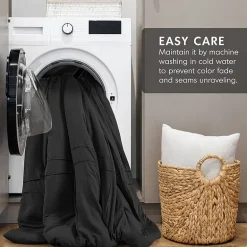510 Design Porter Soft Wash Pleated Midweight Comforter Set