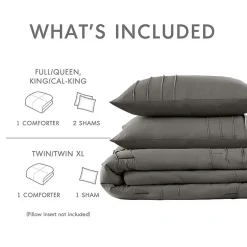 510 Design Porter Soft Wash Pleated Midweight Comforter Set