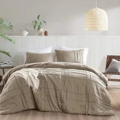 510 Design Porter Soft Wash Pleated Midweight Comforter Set