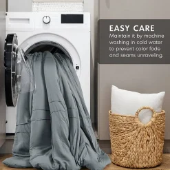 510 Design Porter Soft Wash Pleated Midweight Comforter Set