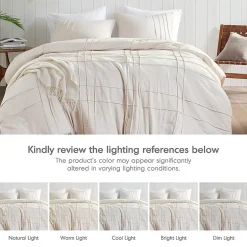 510 Design Porter Soft Wash Pleated Midweight Comforter Set