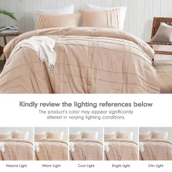 510 Design Porter Soft Wash Pleated Midweight Comforter Set