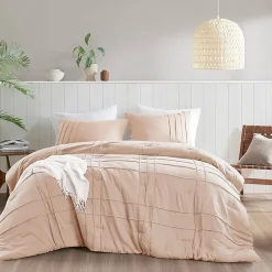510 Design Porter Soft Wash Pleated Midweight Comforter Set