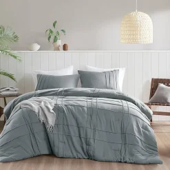 510 Design Porter Soft Wash Pleated Midweight Comforter Set