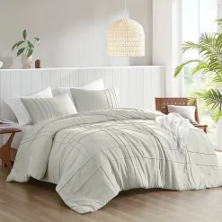 510 Design Porter Soft Wash Pleated Midweight Comforter Set