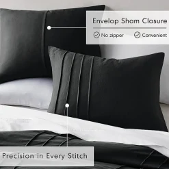 510 Design Porter Soft Wash Pleated Midweight Comforter Set