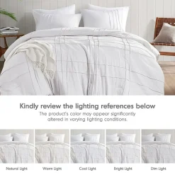510 Design Porter Soft Wash Pleated Midweight Comforter Set