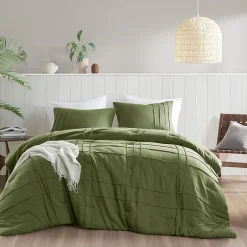 510 Design Porter Soft Wash Pleated Midweight Comforter Set