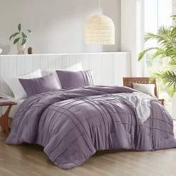 510 Design Porter Soft Wash Pleated Midweight Comforter Set