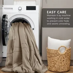510 Design Porter Soft Wash Pleated Midweight Comforter Set